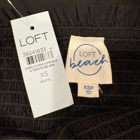 LOFT Black Ruffled Jumpsuit - Picture 5 of 8